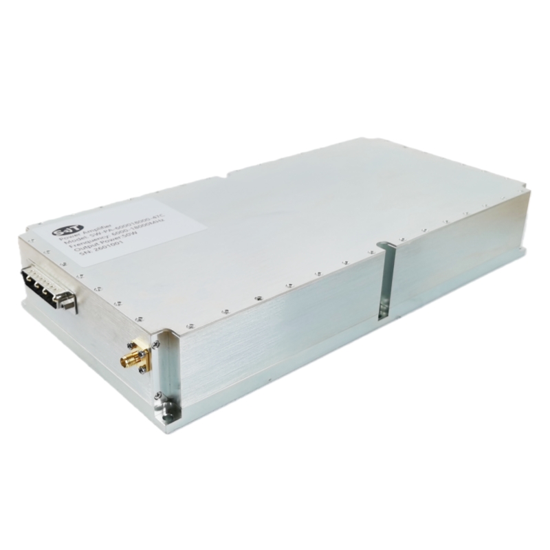 6–18 GHz 50 W Wideband RF Power Amplifier for Microwave Test Benches, EMC/EMI, and Wideband Link Validation