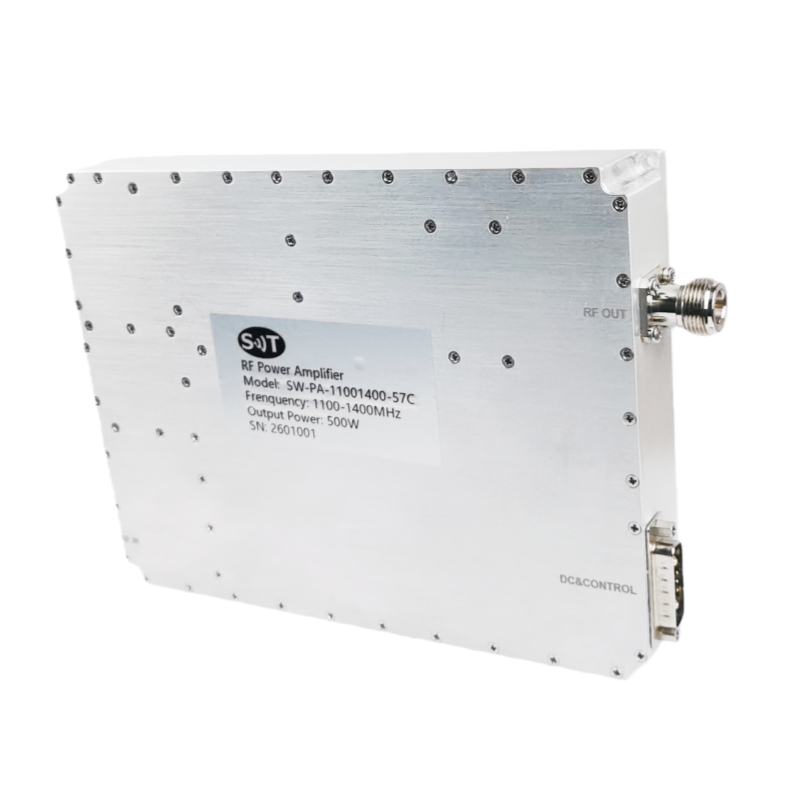 1100-1400MHz 500W Compact High-Power RF Amplifier for Advanced Communication Systems
