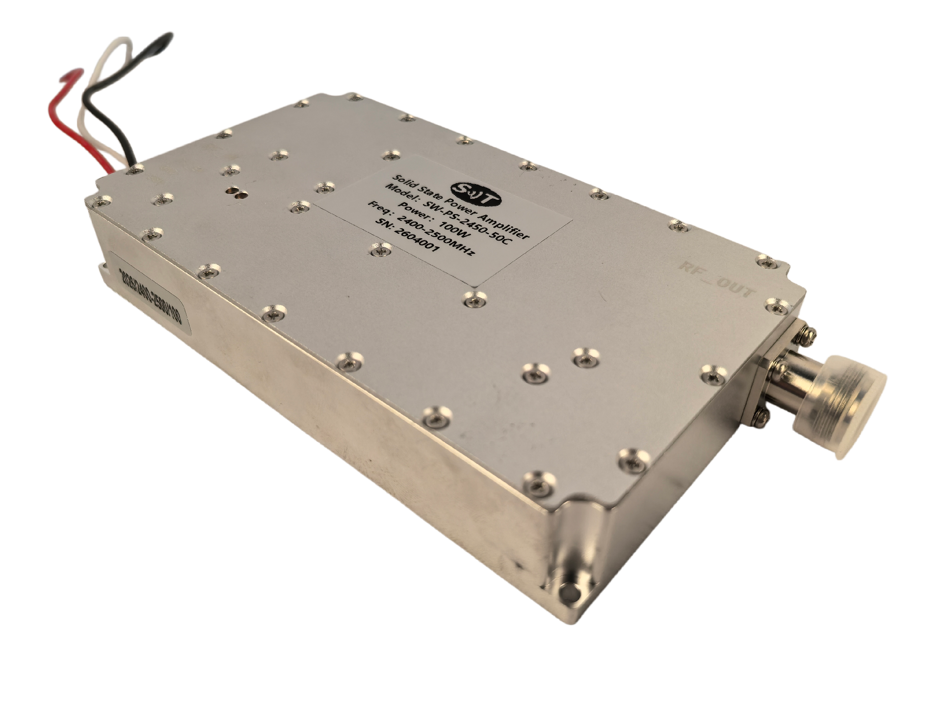 2450MHz 100W S-band RF power amplifier front view
