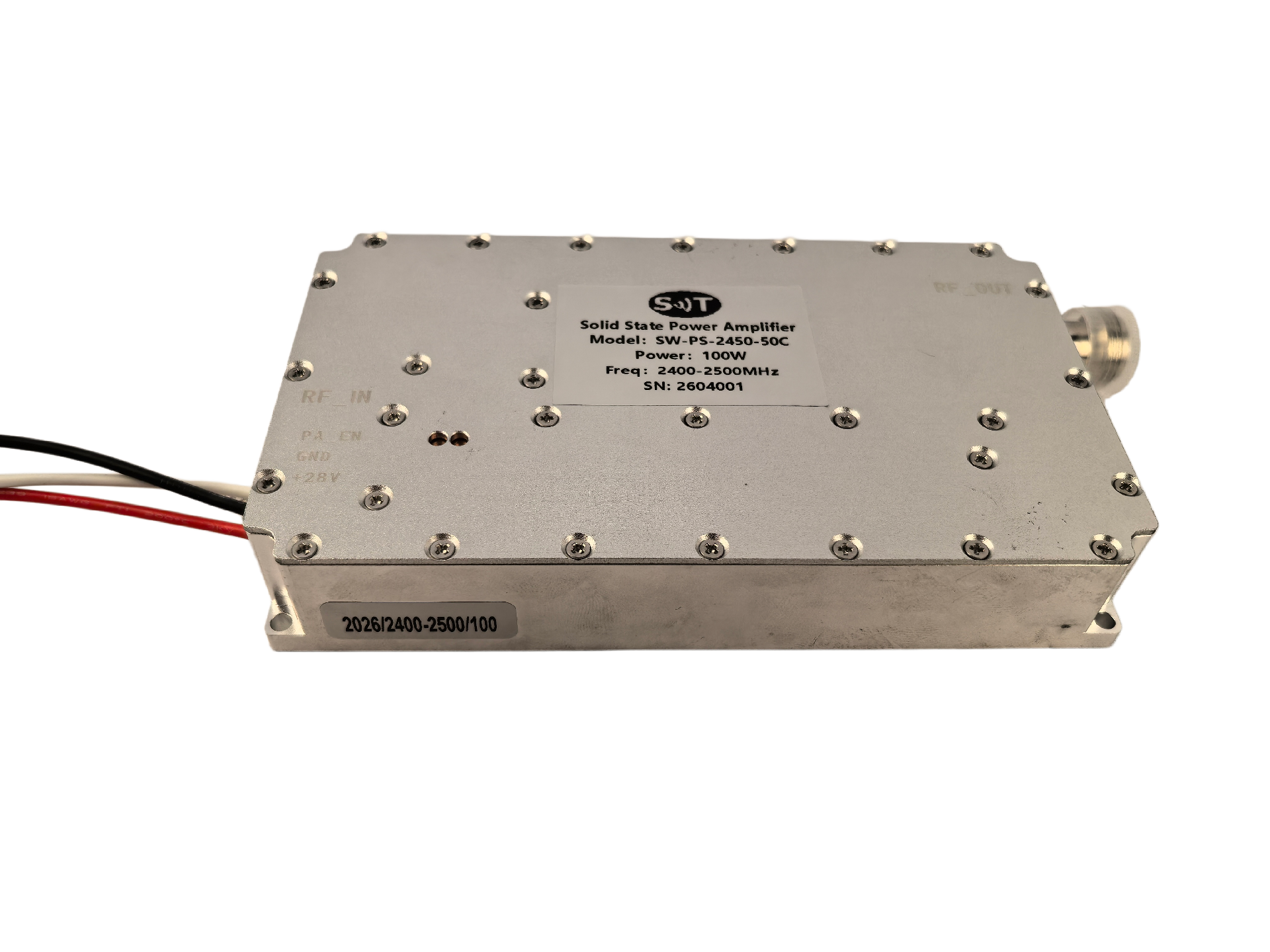 28V RF power amplifier for Defense and commercial use